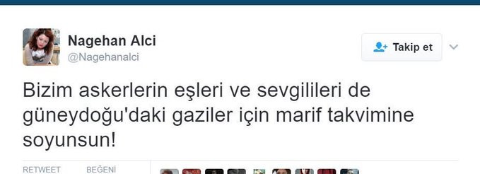 ‘Asker eşleri maarif takvimine soyunsun’ diyen Nagehan Alçı İdlib saldırısını değerlendirdi - Resim : 9