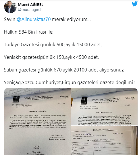 AKP'li belediyenin aylık gazete abonelik ücreti dudak uçuklattı - Resim : 4