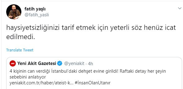 Fatih'te 4 kardeşin toplu intiharına AKİT'ten skandal sözler - Resim : 5