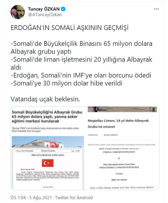 CHP'li isim Erdoğan'ın 'Somali aşkının' nedenini ifşa etti - Resim : 5