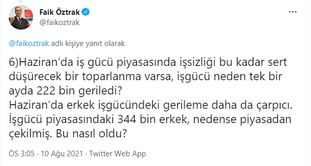 TÜİK, işsizliği nasıl düşürdü? - Resim : 6