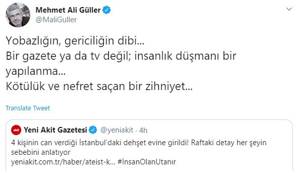 Fatih'te 4 kardeşin toplu intiharına AKİT'ten skandal sözler - Resim : 8