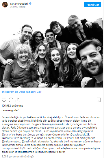 Meme kanseri teşhisi konan Canan Ergüder'den 'Menajerimi Ara' dizisine veda mesajı - Resim : 1