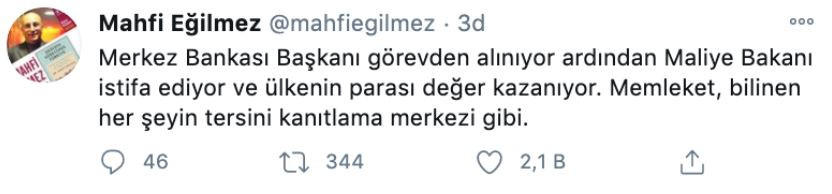 Mahfi Eğilmez: Memleket, bilinen her şeyin tersini kanıtlama merkezi gibi - Resim : 1