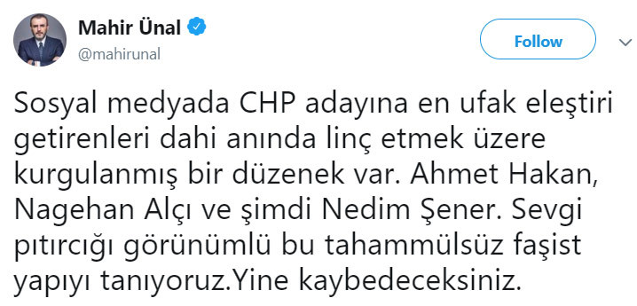AKP Nagehan Alçı'ya sahip çıktı - Resim : 1