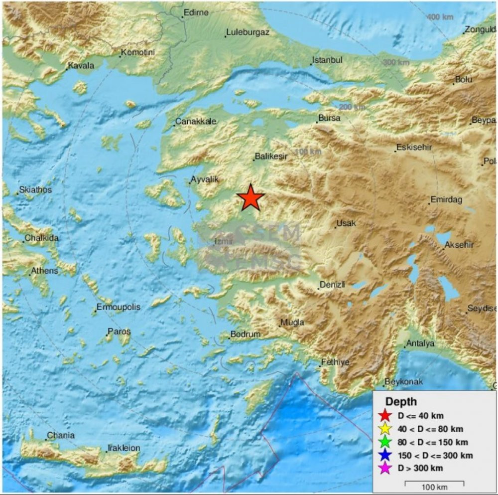 Manisa'da korkutan deprem - Resim : 1