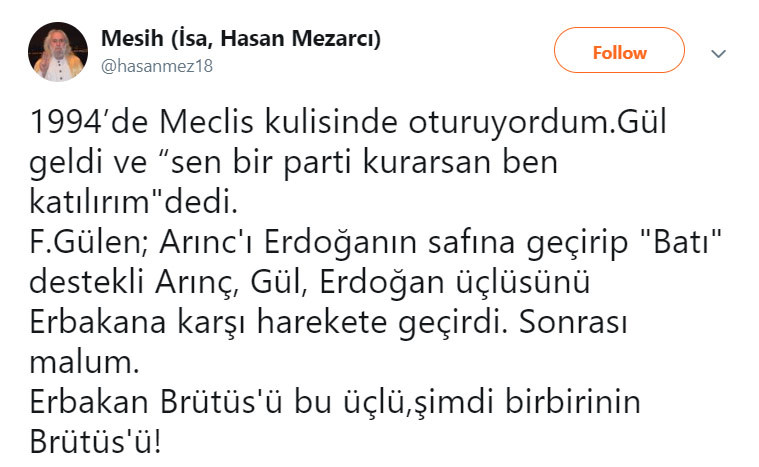 Mezarcı da yeni parti tartışmalarına katıldı - Resim : 1