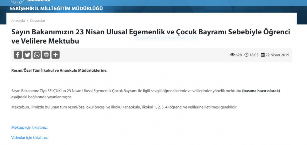 Mektup MEB'den, parası öğrenciden! - Resim : 1