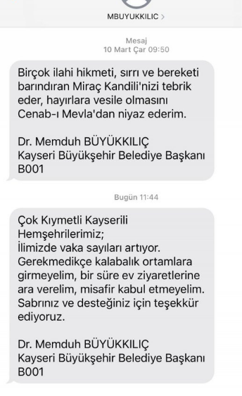 Kongrede 'tedbir' mesajı atan başkan koronavirüse yakalandı - Resim : 2