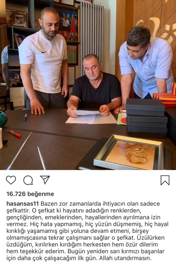 Hasan Şaş'tan flaş Galatasaray kararı - Resim : 1