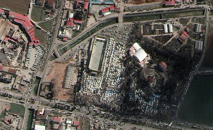 Depremin boyutu uydudan görüntülendi - Resim : 3