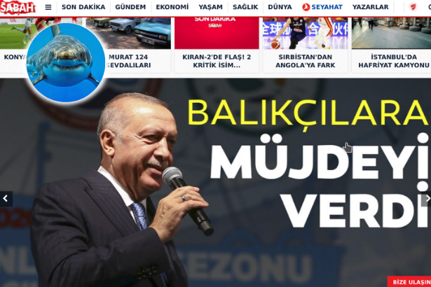 Yandaş Sabah gazetesi, Erdoğan balıkçılara müjdeyi verdi dedi ama... - Resim : 1