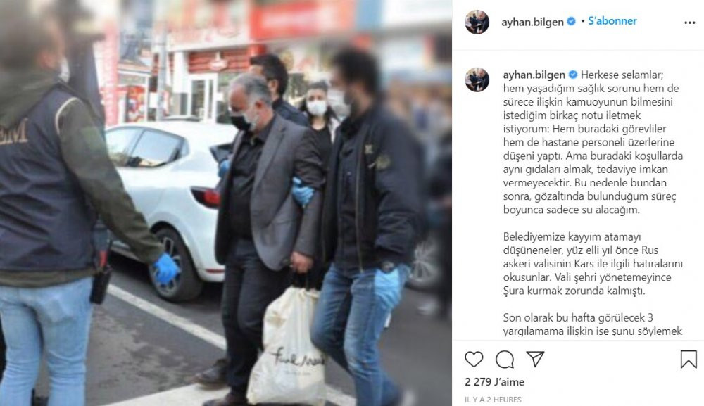 Gözaltına alınan Bilgen'den açıklama - Resim : 1