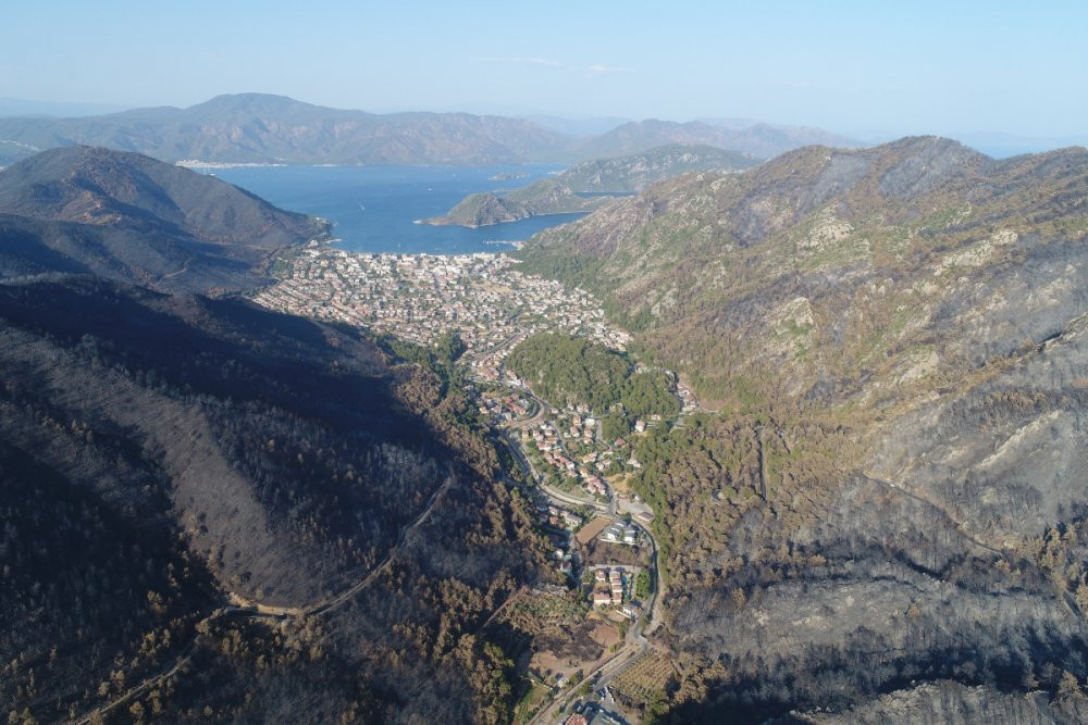 Marmaris'te acı tablo - Resim : 1