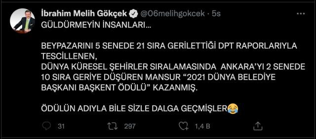 Melih Gökçek yine rezil oldu - Resim : 1