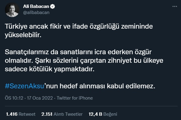 Sezen Aksu ve Babacan'a demediğini bırakmayan Cübbeli Ahmet'in bomba görüntüleri ortaya çıktı - Resim : 1