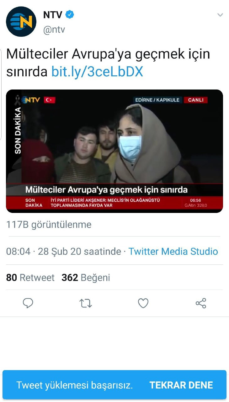 Türkiye sınır kapısını açmadı mı? NTV o videoyu sildi... - Resim : 1