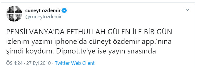 Muhaliflere 'gerzek' diyen Cüneyt Özdemir'in Fethullah karnesi... - Resim : 1