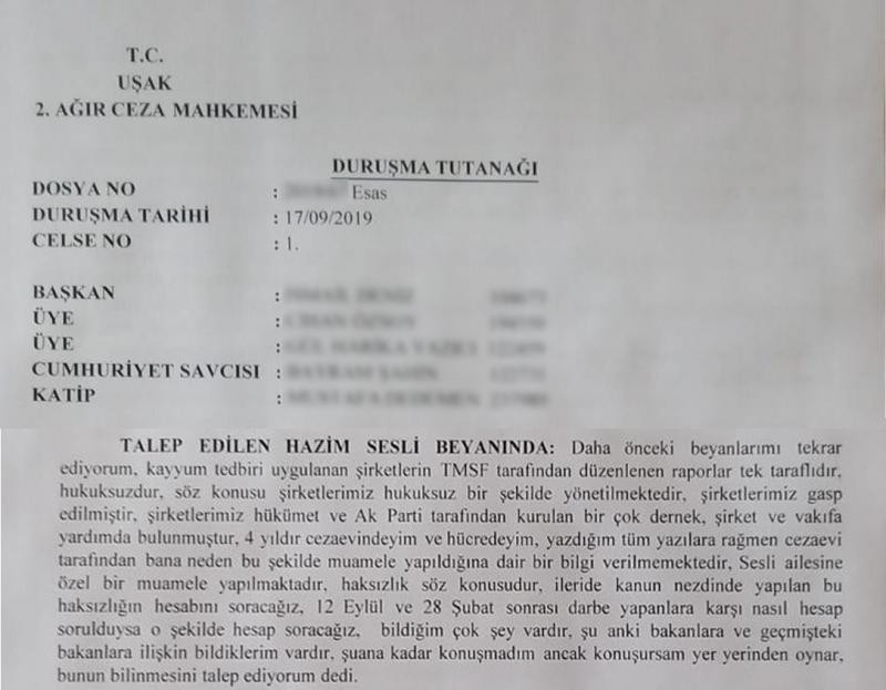 'Bakanlar hakkında bildiklerim var' diyen FETÖ zanlısı iş insanı cezaevinde şişlendi - Resim : 2