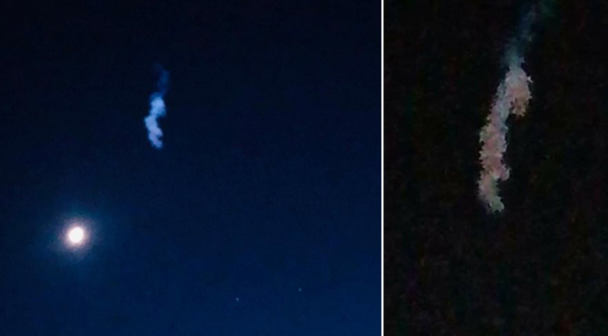 Trabzon'a gök taşı mı düştü? 'Gizemli' görüntüler... - Resim : 3