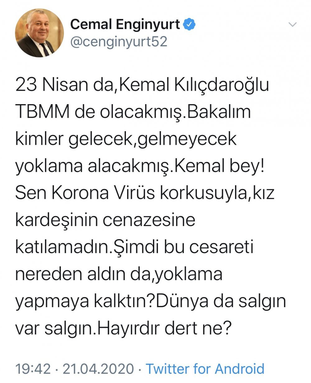 MHP'li vekilden Kılıçdaroğlu'na çirkin iftira - Resim : 1