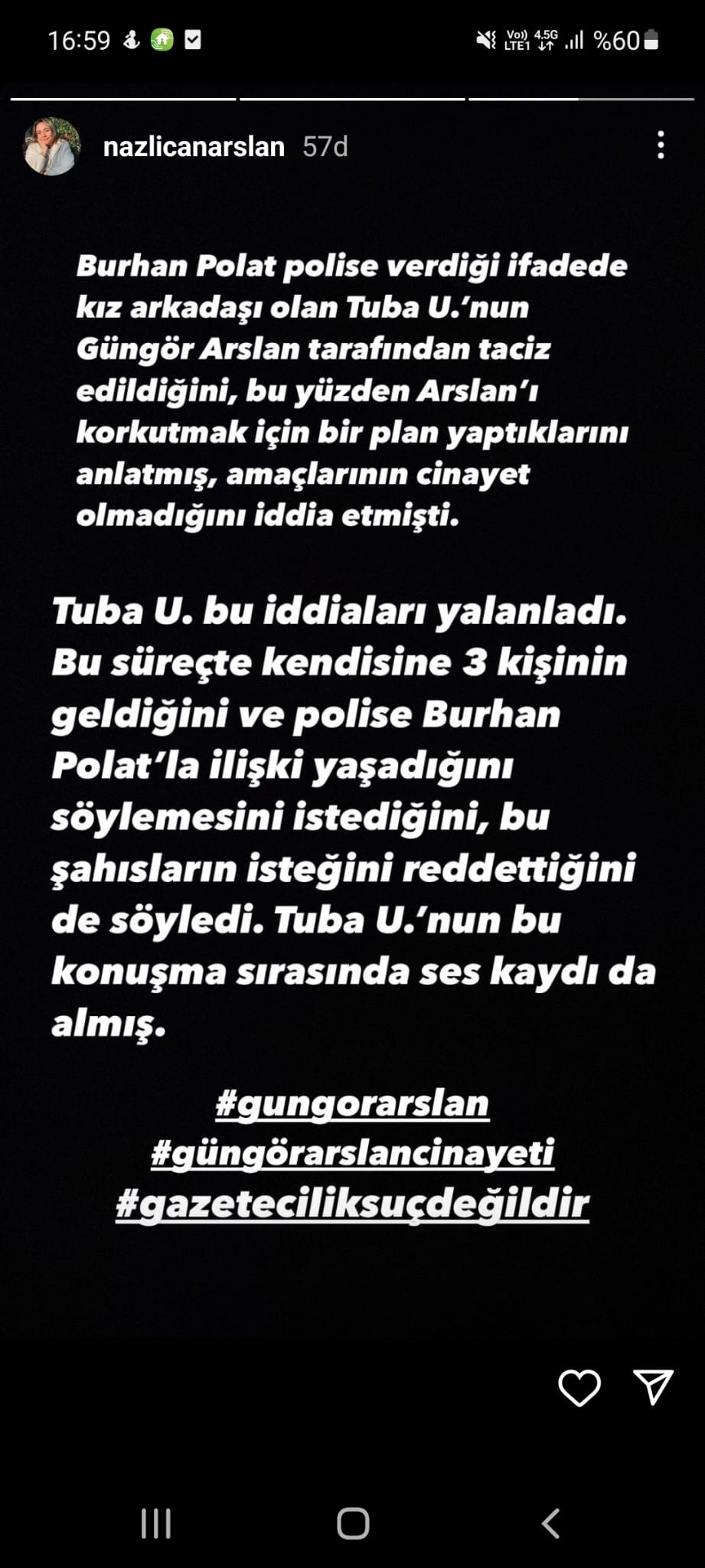 Öldürülen Gazeteci Güngör Arslan hakkındaki çirkin iftira çöktü: İddialar reddedildi - Resim : 1