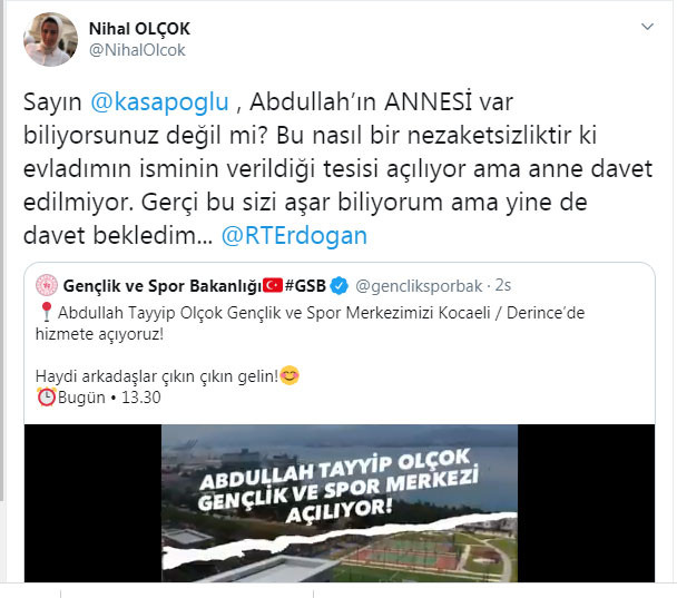 Nihal Olçok'tan Bakan'a sert tepki: Bu nasıl bir nezaketsizliktir? - Resim : 1