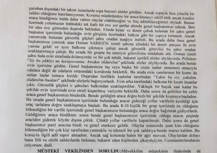 Başdanışman Nuhut dehşet anlarını anlattı... Yakalım, öldürelim bunları... - Resim : 2