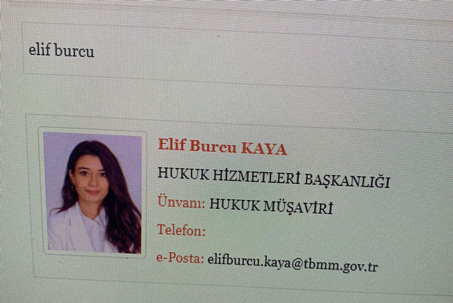 AYM Başkanı'nın gelini TBMM'de işe alındı, 7 g&uuml;nde m&uuml;şavirliğe atandı - Resim : 1