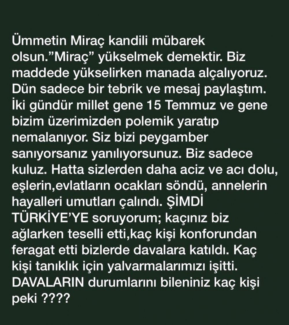 AKP'liler 15 Temmuz'da eşini ve oğlunu şehit veren kadını 'vatan haini' ilan ettiler - Resim : 1