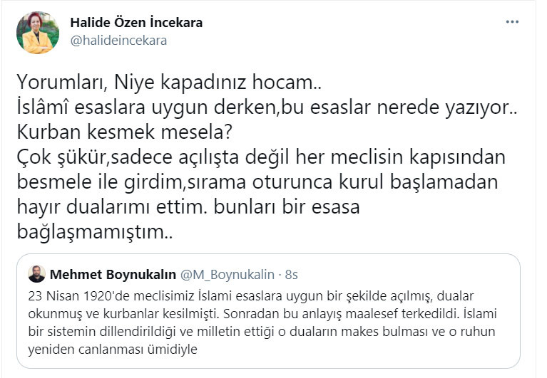 Mehmet Boynukalın, 23 Nisan'da da susmadı: İslami düzen istedi - Resim : 1