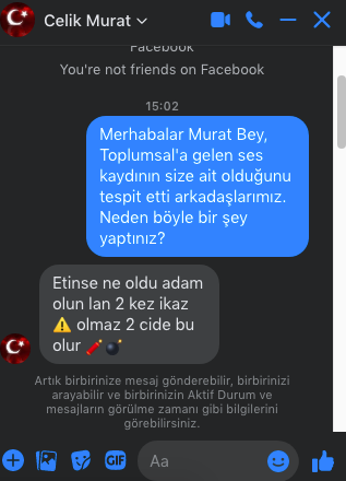 Haber sitesine ölüm tehditleri - Resim : 1