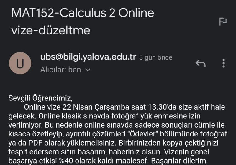 Kopya iddiası ile 100'den fazla öğrenciye 'sıfır' verildi - Resim : 1