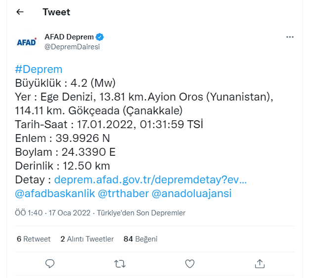 Marmara Denizi'nde korkutan deprem - Resim : 2