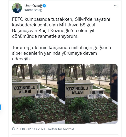 Kozinoğlu'nun ölüm yıldönümünde flaş iddia - Resim : 3