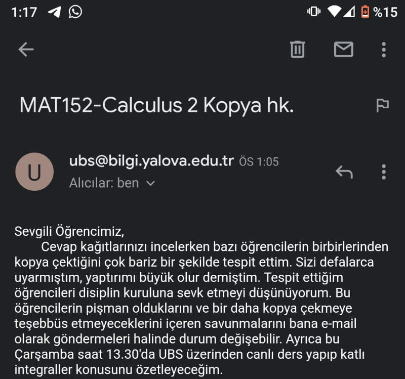 Kopya iddiası ile 100'den fazla öğrenciye 'sıfır' verildi - Resim : 2