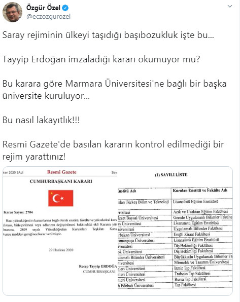 'Erdoğan imzaladığı kararı okumuyor mu?' Büyük hata... - Resim : 3