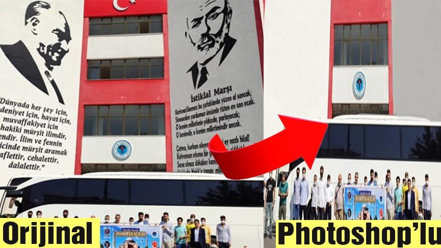 AKP'ye yakın vakıf Atatürk'ü ve Mehmet Akif Ersoy'u sansürledi - Resim : 1