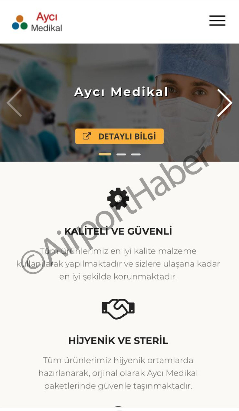 Türk Hava Yolları'nın medikal alımları 'Aycı Medikal'den - Resim : 5