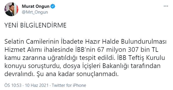 Eski İBB yönetiminin bir yolsuzluğu daha ortaya çıktı - Resim : 1