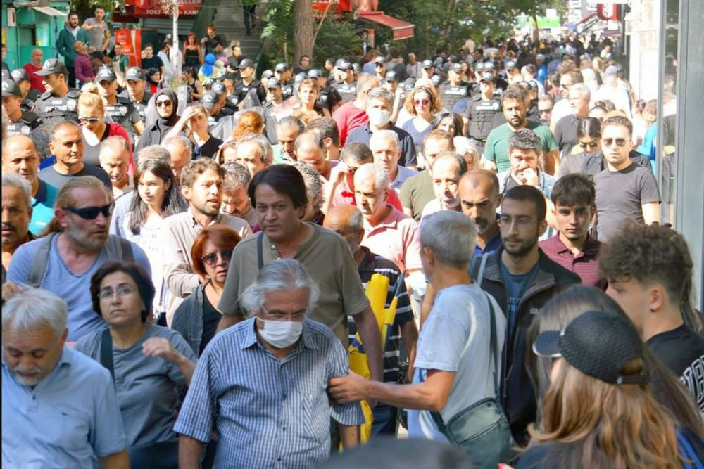 Öğretmenlere Ankara'da abluka - Resim : 1