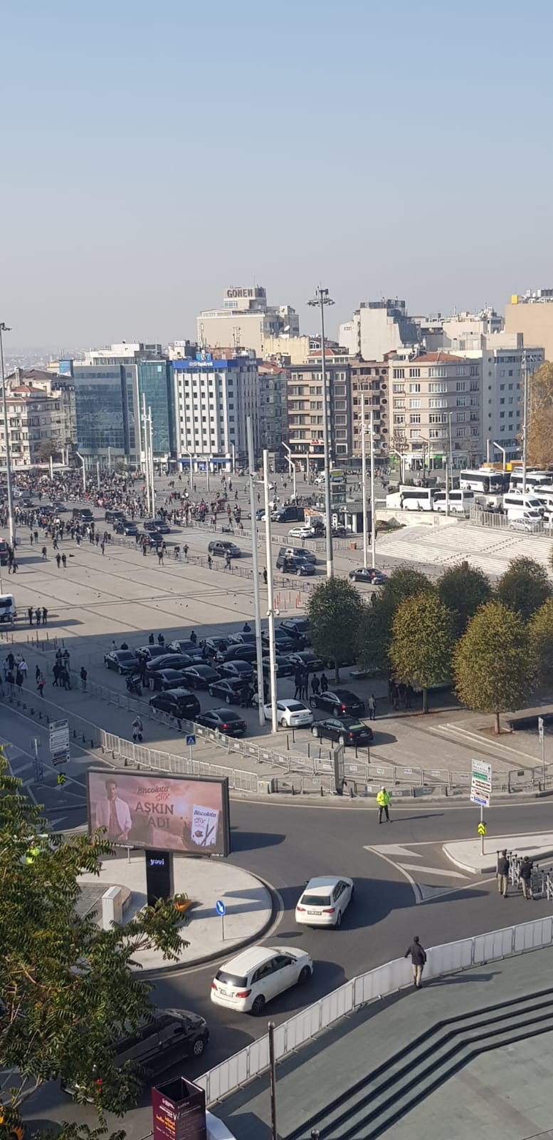 Taksim Meydanı'nda Erdoğan'a özel yol... - Resim : 1