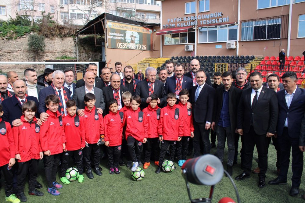 MHP'den Bahçeli'nin yeni takımı Karagümrük'e ziyaret - Resim : 1