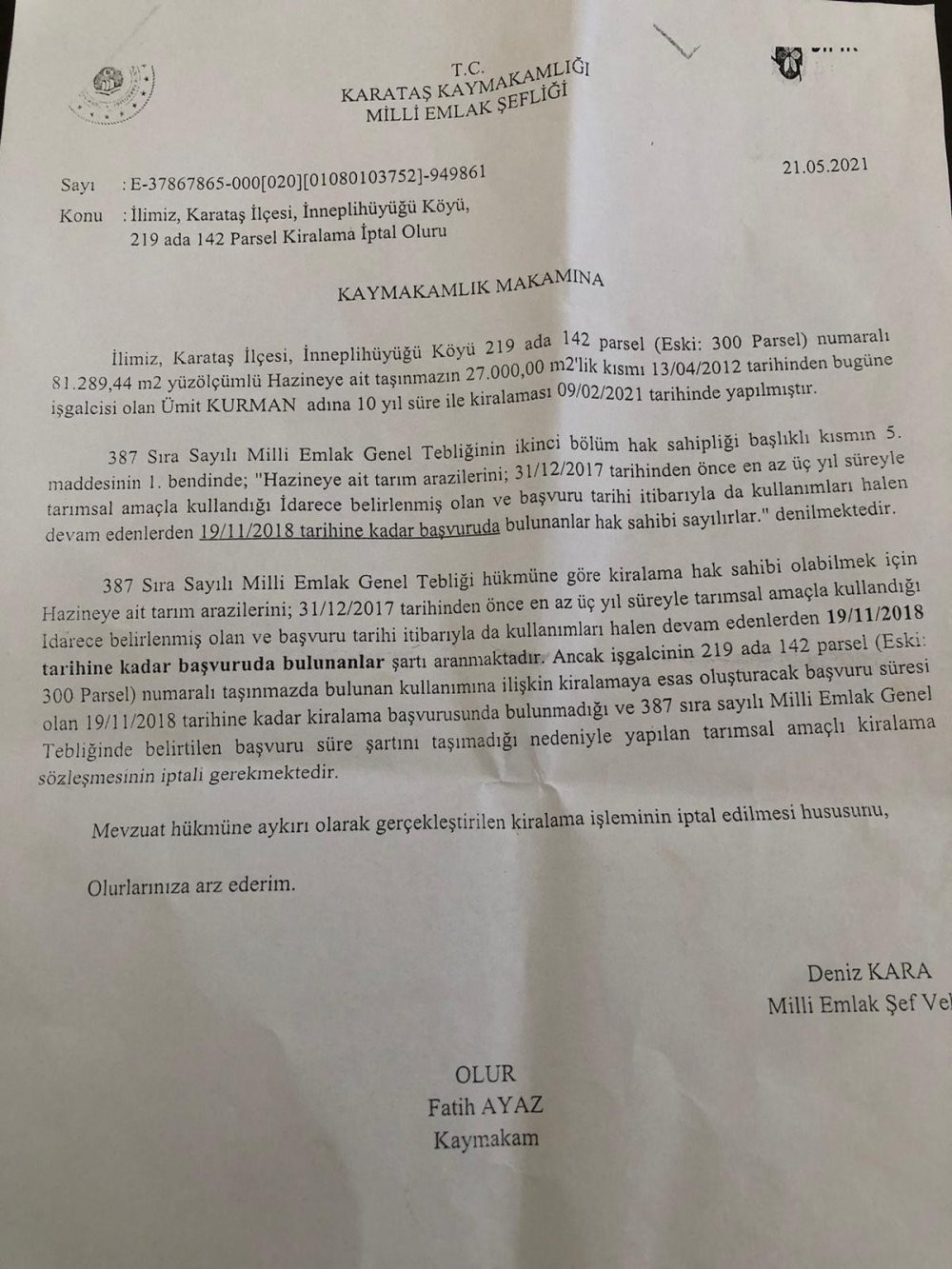 Hazine arazilerinin usuls&uuml;z kiralandığı ortaya &ccedil;ıktı - Resim : 1
