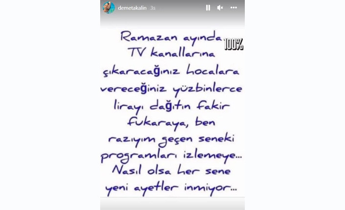 Demet Akalın: TV’de hocalara para vereceğinize fakir fukaraya dağıtın - Resim : 1