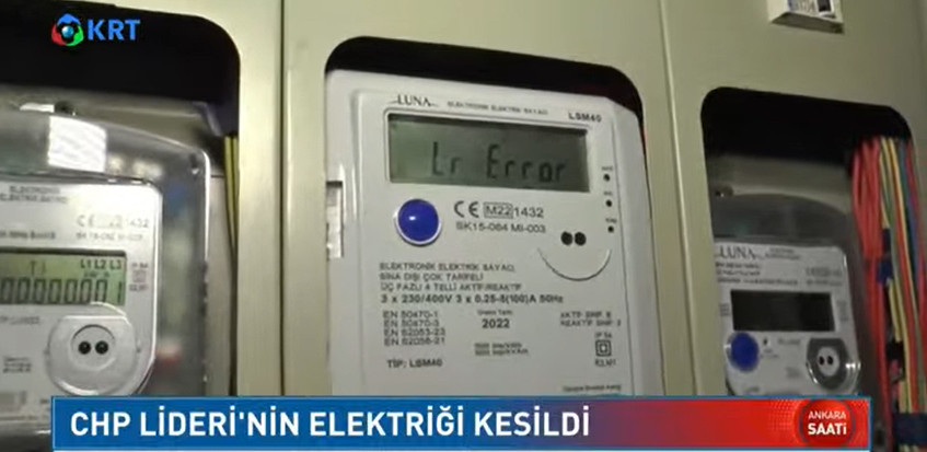 CHP lideri Kemal Kılıçdaroğlu'nun evinin elektriği kesildi - Resim : 1