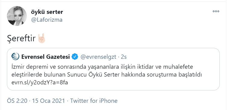 AKP iktidarını eleştiren &uuml;nl&uuml; sunucuya soruşturma - Resim : 1