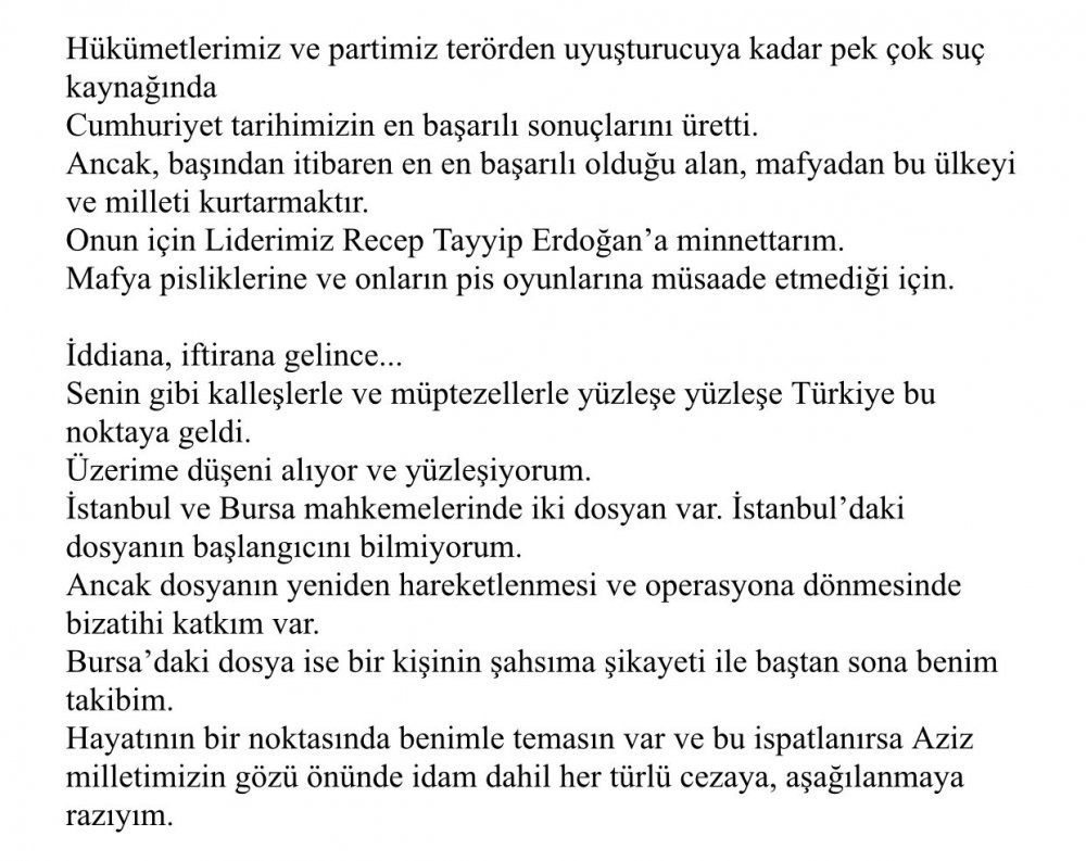 Süleyman Soylu'dan Sedat Peker'e flaş yanıt - Resim : 3