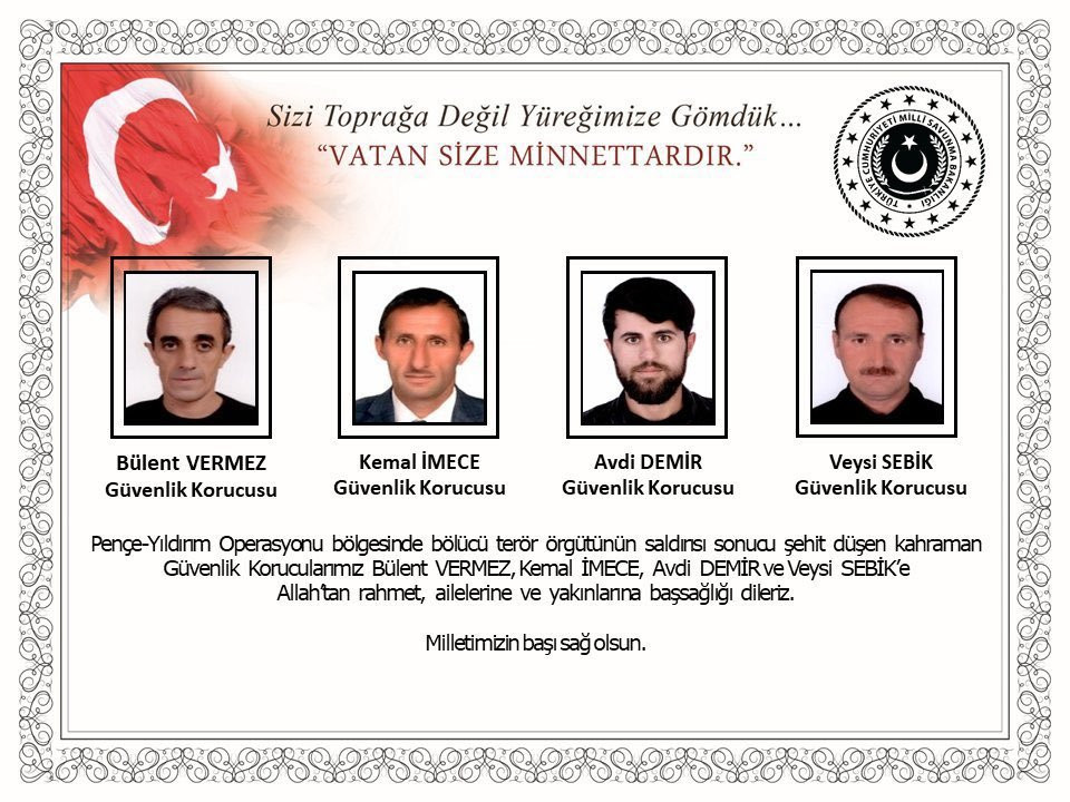 MSB açıkladı: Son dört ayda 54 şehit... - Resim : 6