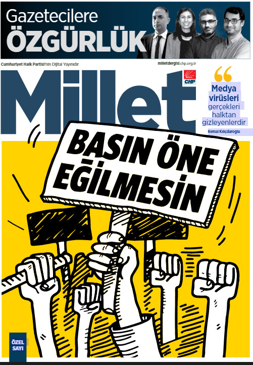 Millet Dergisi, 'basın öne eğilmesin' dedi - Resim : 1